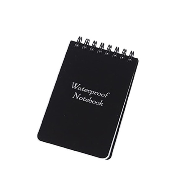 Mini-Spiralnotizbücher A7 Mini Motivationsnotizbuch Kleine Tasche Notebook Wasserdicht Notebook für