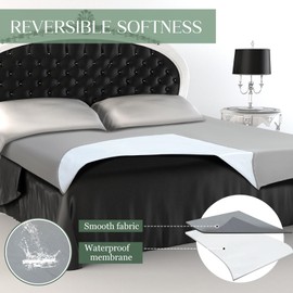 Tisancy Love Gray Waterproof Intimacy Blanket with Storage Bag for Bed, Polyester Splash Couple Throw Size 55'' x 78'' Lightweight Blanket Wedding Gift, Mattress Protector