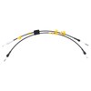 MOTOKU Rear Side Upper and Lower Door Latch Release Cable