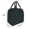 Retro Video Game Pattern Lunch Bag for Women & Men,