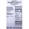 Taokenoi Grilled Seaweed Big Roll -Spicy oz 1.27oz x3pk (Spicy