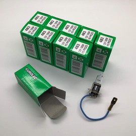 10 x H3 483 High Watts Halogen Headlamp Headlight Fog Bulb 12v 100w PK22S