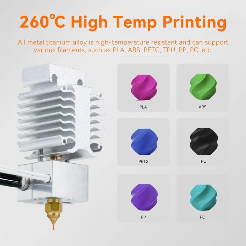 Ender 3 V3 SE Hotend Kit High Temperature Print Head,Assembled