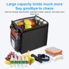 Car Trunk Organizer Insulated Foldable Storage Bag with 2 Bag