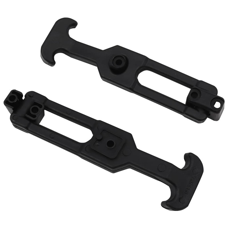 Tiardey Pack of 2 Flexible Rubber T-Handle Pull Latches for