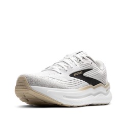 Brooks Men’s Ghost Max 2 Neutral Running & Walking Shoe - White/Pelican/Oyster - 7 Medium
