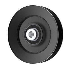 Phoenix Mfg. 4 Inch Dia 3/8 Inch Bore Steel V-Groove Idler Pulley Replacement for Bercomac 102766