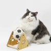 Cat Scratcher,Interactive Cat Toys with Wooden Base - Spherical Nail