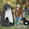 Taeku Pop Up Shower Tent, Large Privacy Dressing Room, Portable