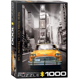 EuroGraphics New York City Yellow Cab Puzzle (1000-Piece) (6000-0657)
