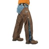High-N-Dry Briarproof, Waterproof, Brush Protector Chaps, Made in U.S.A. (Brown,