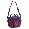 USG Small Grooming Bag, Burgundy/Blue
