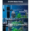 Pawfly Internal Aquarium Filter Submersible Power Filter with Water Pump
