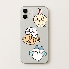 Chikawas 9 mini Stickers Peeker Anime Manga Decal Stickers, Ideal for Cars, Laptop, Skateboard, Wall Décor, UV Resistant 2'' x 2.5''