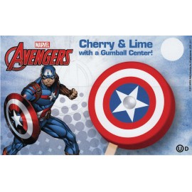 Blue Bunny Avengers Captain America Blue Bunny Ice Cream Truck Sticker 8"x 5" FREE SHIPPING