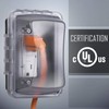 TayMac MM410C Single Horizontal/Vertical Mount 1-Gang Weatherproof In-Use Electrical Outlet