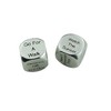 Tin 10th Wedding Anniversary Date Night Dice - 100% Pure