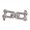 304 Stainless Steel Double Jaw Shackle Rustproof Universal Jaw Anchor