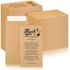 Eersida 500 Pcs Kraft Housekeeping Week Appreciation Tip Thank You