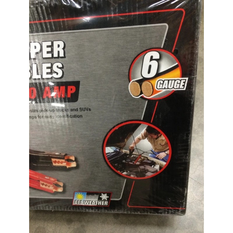 tools Performance Tools W1672 16 Foot Jumper Cables 500amp Max