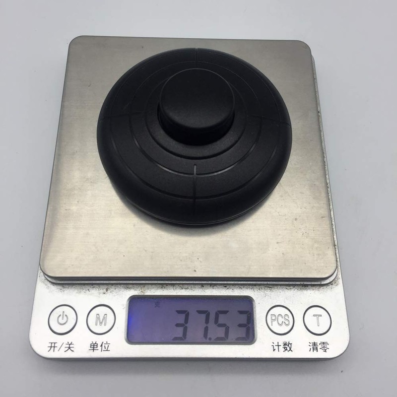 FUJIE 1 x Foot Pedal Switch Black Round Cable Foot