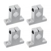 eMagTech 4pcs SK20 Linear Shaft Support Bracket Mount 20mm CNC