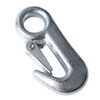 4Pcs Trailer Snap Hook 90mm Iron Tow Hook Safety Chain