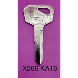 Ilco 1 Key Blank 1986-2006 Kawasaki GTR 1000 GTR1000 2003+ KLX400 KLX 400 Keys