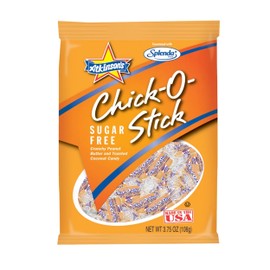 Atkinson Sugar Free Chick-O-Stick, 12 Pieces, 3.75 Ounce Bags, No Trans Fat, Peanut Butter and Coconut Candy