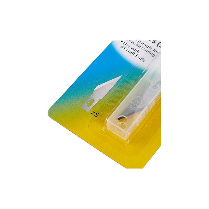 Modelcraft PKN1711 Classic Fine Point Blades, Silver