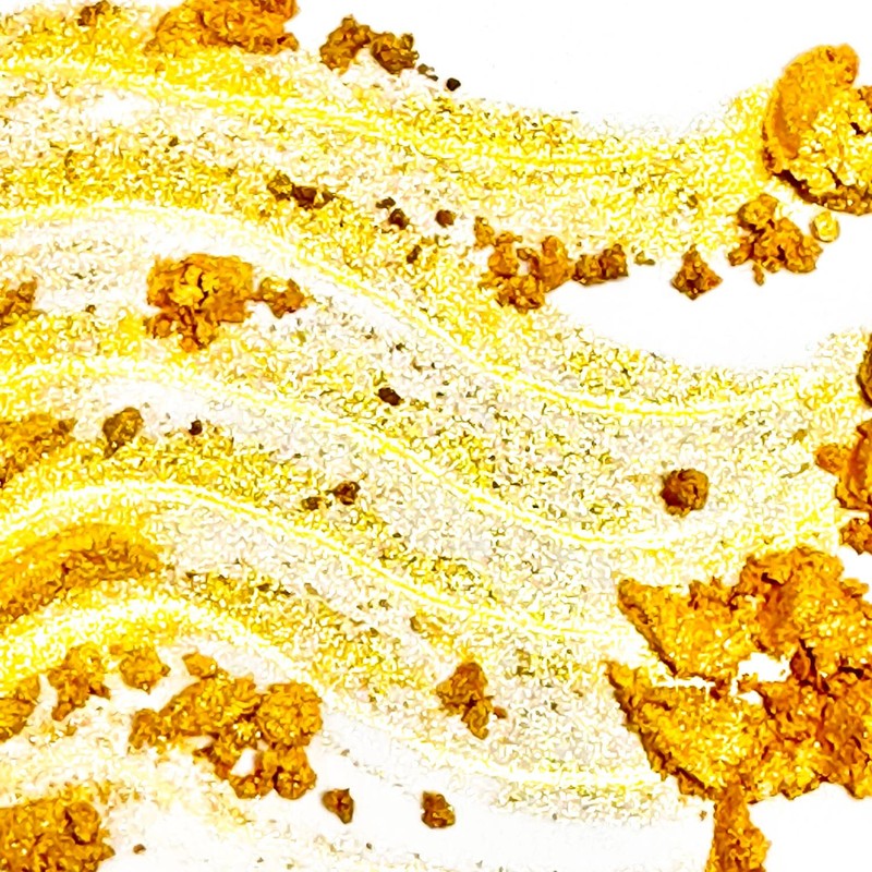 High Quality Gold Powder, 3.5 oz (100 g) (Non-Metallic), Large