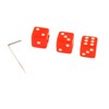3PCS Guitar Volume Control Knobs Dice Shape Speed Control Knobs