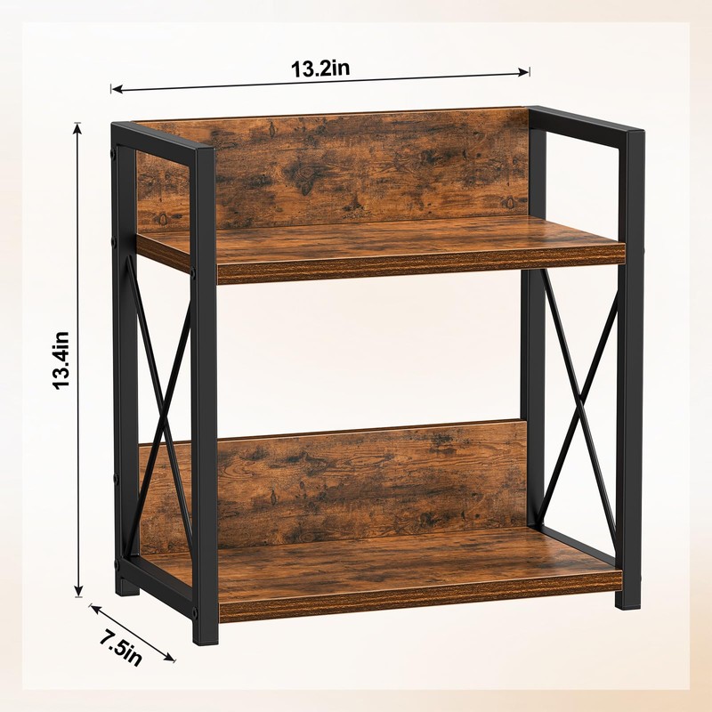 Giikin Kitchen Countertop Organizer, 2 Tier Spice Rack Organizer for