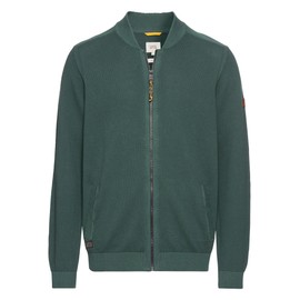 camel active Men's Cardigan Made from Certified Organic Cotton, Beige-Grey, 4XL