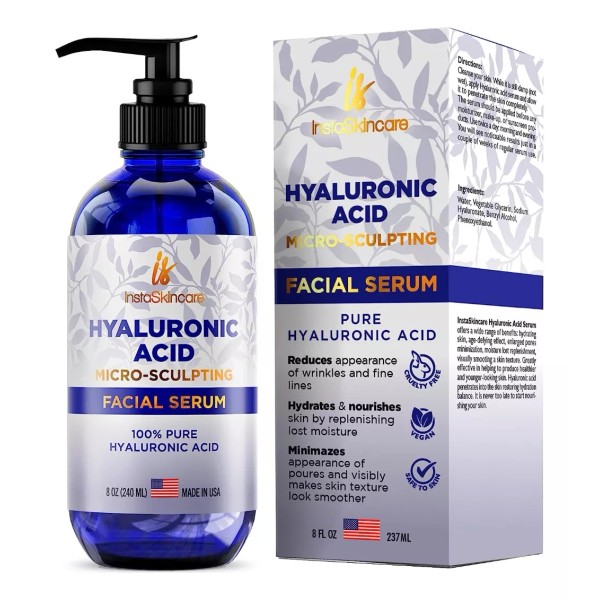 InstaSkincare Ácido Hialurónico Para La Piel 100% Puro, Instaskincare Momento