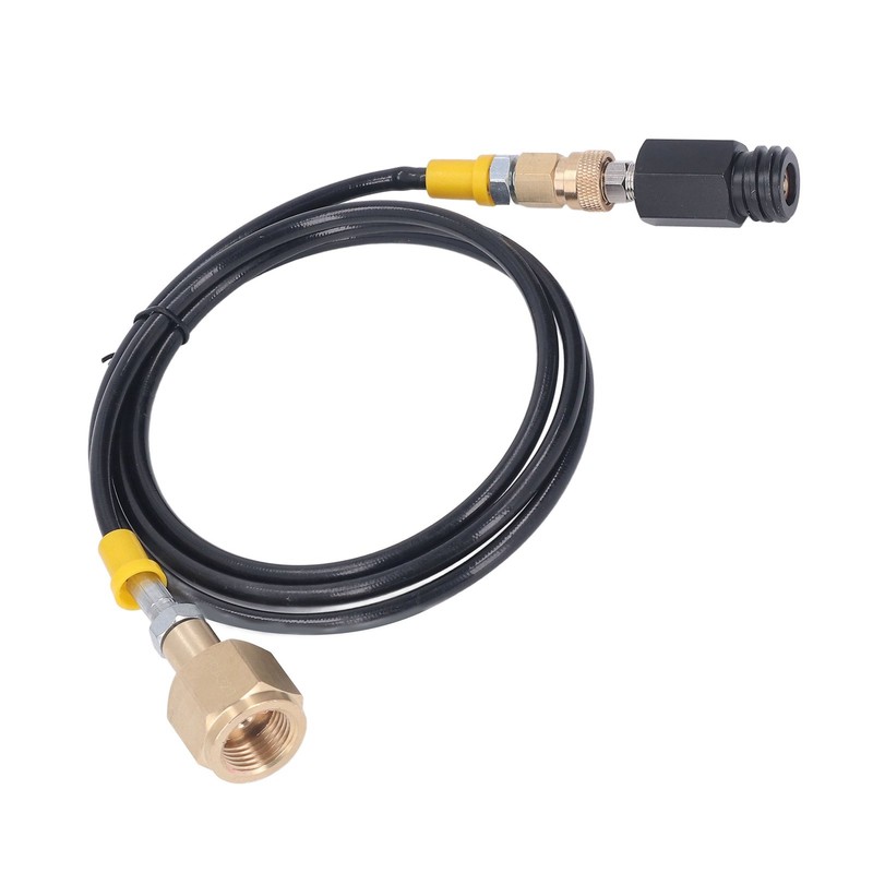 Soda Refill Adapter CO2 Cylinder Cartridge Fill Tank Connector with