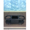 Trimmed Out Boat Marine Cup Holder Cupholder & Center Storage