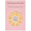 Wonderful Picks Newborn Pure Cotton Fabric Waterproof Breathable Petal Bib