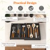 Lifewit Utensil Drawer Organizer, Expendable Cooking Silverware Tray for Kitchen