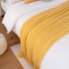 BATTILO HOME - Manta de punto suave, ligera, con textura