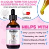 Liquid Collagen Drops for Cats, Skin and Coat Supplement for