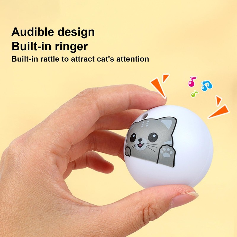 Cat Balls That Make Sound | Interactive Cat Toys for