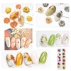 YFFSFDC Nail Pressed Flowers Dried Flowers for Nail Art Resin