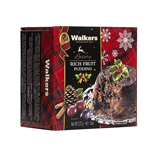 Walkers Plum Pudding, 8 Ounce