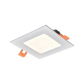Thomas Lighting LR11044 Mercury 4-inch Square Recessed Light in White-Integrated LED, 4 Inches