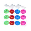 Uonlytech Fiber Optic Lights 12pcs Colourful Changing Fibre Optic Light,
