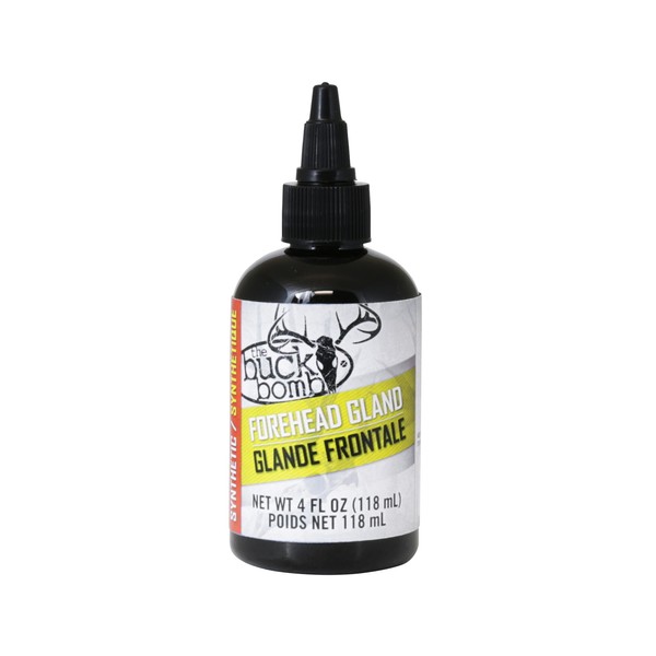Hunters Specialties Synthetic Forehead Gland Scent Attractant, The Buck Bomb, one Size