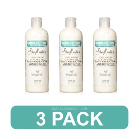 Shea Moisture  3pk Shea Moisture 100% Virgin Coconut Oil Hydration Conditioner 19.5oz