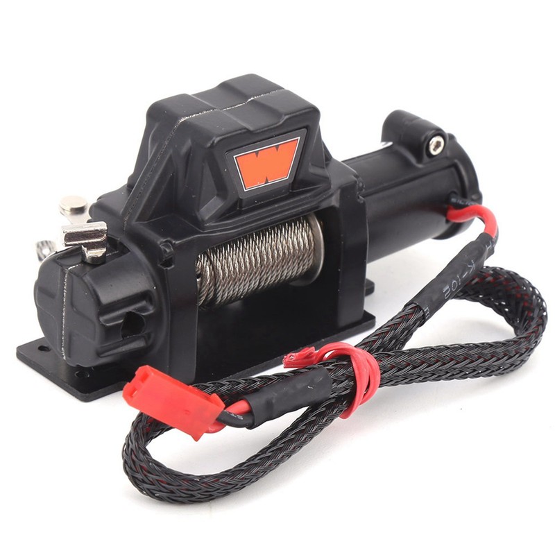 RC Model Winch with Remote Control Controller for TRX4 D90