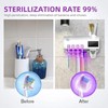 UV Toothbrush Sterilizer & Holder with Auto Shutoff - 2025